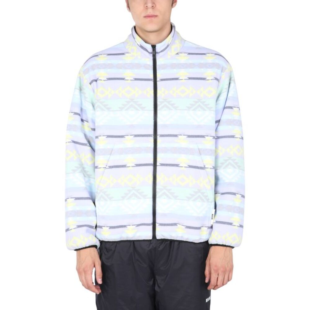 Msgm Men Fantastic Green Jacket